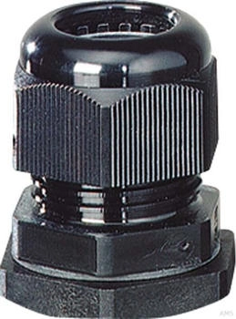 Hensel Anbau-Kabelstutzen M25 schwarz IP67 (ASS25/36000196)