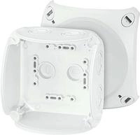 Hensel 62000045 Abzweigkasten (L x B x H) 104 x 104 x 70mm Grau IP66/IP67 1St.
