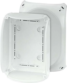 Hensel Kabelabzweigkasten ohne Klemme Geh&auml;usew&auml;nde ohne Vorpr&auml;gungen grau (KF 1600 H)