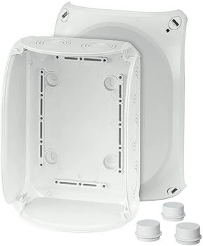 Hensel Kabelabzweigkasten bis 16 qmm 3phasig, 25 qmm 1phasig, ohne Klemme (DK1600G / 62000012)