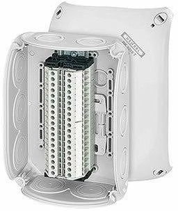 Hensel Reihenklemmenkasten 1,5-6 qmm, 19 Klemmen (RK 1019 T)