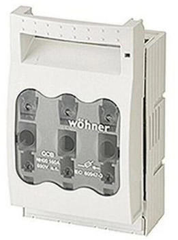 Hensel NH-Sicherungslasttrennschalter Gr.00 3polig 128A 690V (6600229)