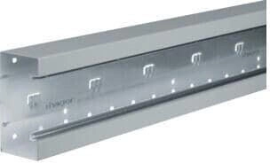 Hager Br&uuml;stungskanal-UT Stahlblech verzinkt 70x130 mm 2 m (BRS651301VERZ)