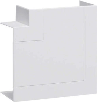 Hager Flachwinkel verkehrsweiß halogenfrei 68x130mm (BR651305H9016)