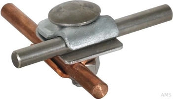 Dehn Zweimetall-MV-Klemme Cu/St/tZn für Rd 6-8mm (390267)