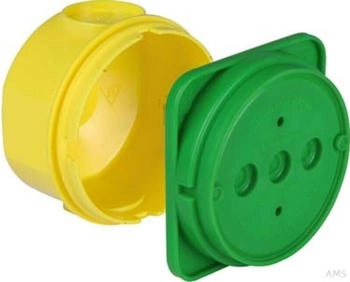 Kaiser Betonbau Verbindungsdose ohne Deckel Tiefe 66 mm (1276-71)