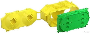 Kaiser B1 Prefix Doppel-Geräte-Verbindungsdose 2-teilig Betonbau 60x131mm (1269-01)