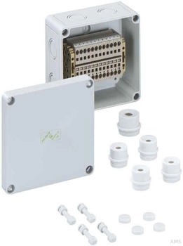 Spelsberg Reihenklemmengeh&auml;use RK 4/12-12x4&sup2; Kunststoff Grau (61501201)