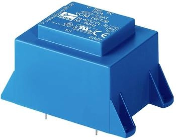 Block-Trafo Printtransformator 1 x 230 V 1 x 12 V/AC 16 VA 1.33 A (VCM 16/1/12)
