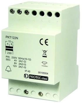 Pro-Tec Klingeltransformator 4/8/12V, 2A (PKT122N)