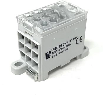 POLLMANN Phasenverteilungsblock PVB 125-2-9 (2080724)