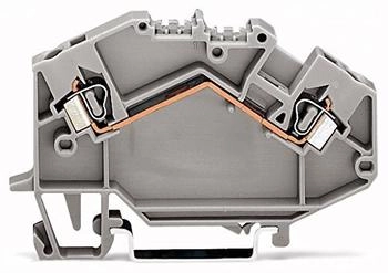 Wago 2-Leiter-Durchgangsklemme 2,5 mm², grau (780-601)