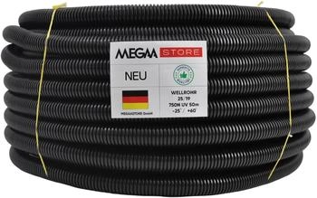 Megaastore Wellrohr 750N 25/19 25m