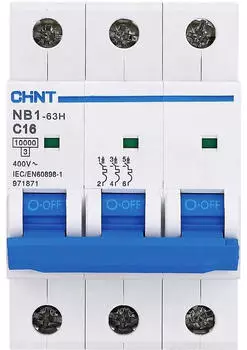 CHINT NB1L Leitungsschutzschalter 3-polig 6A (179877)