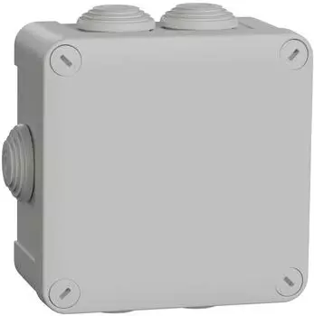 Schneider Electric Mureva Box Abzweigdose mit Klemmen &Oslash;25 105x105x55mm (ENN05205)