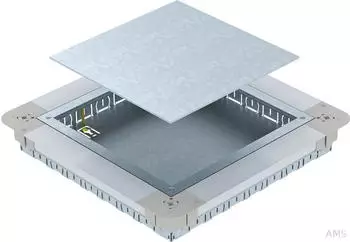 OBO Bettermann UGD55 250-3 9R Unterflur-Ger&auml;tedose 367x367x55mm Stahl (7410060)