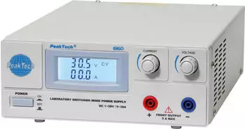 PeakTech P 6160 Labornetzger&auml;t 0-30V 0-30A DC LCD (P 6160)