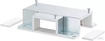 OBO Bettermann BSKM-TA 0407 T-Abzweigst&uuml;ck f&uuml;r Wand-/Deckenmontage 40x100mm (7216532)