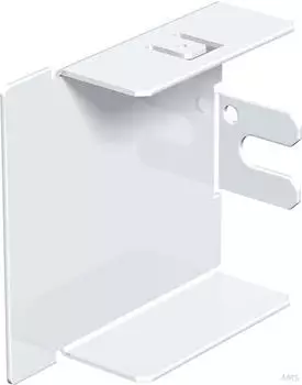 OBO Bettermann LKM E80080RW Endst&uuml;ck Leitungsf&uuml;hrungskanal 80x80mm, reinwei&szlig; RAL9010 (6248454)