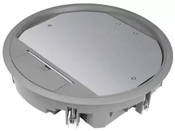 Hager Versorgungseinheit R10 20 Module 12mm Belag rund Polyamid eisengrau (VR10127011)