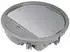 Hager Versorgungseinheit R10 20 Module 12mm Belag rund Polyamid eisengrau (VR10127011)