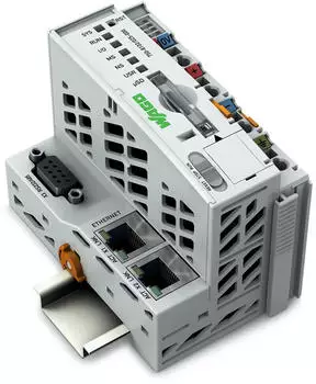 Wago PFC100 Controller 2x Ethernet, RS-232/-485, Erw. Temperatur (750-8102/025-000)