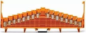 Wago Potenzialklemme 7,62mm Zugfeder Orange (727-136)