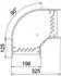 OBO Bettermann Bogen 90° RB 90 820 FS (6036702)