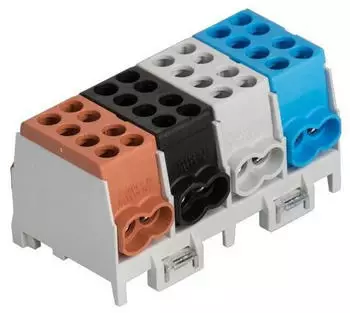 Pollmann-Elektrotechnik HLAK 25-4/8 BSG-S Hauptleitungs-Abzweigklemme 25mm&sup2; Eingang / 16mm&sup2; Ausgang (2080421)