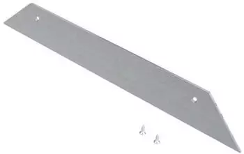 Hager Endst&uuml;ck zweiseitig Stahlblech f&uuml;r Aufbodenkanal AK 200x40mm (AKE2000402)