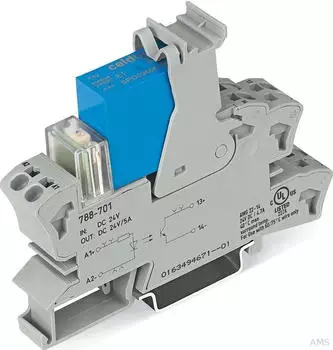 Wago Solid-State-Relais-Modul 24VDC/24VDC 5A Optokoppler (788-701)