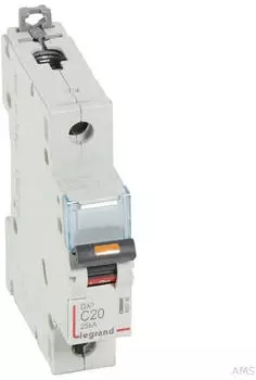 Legrand DX3 Leitungsschutzschalter C-Charakteristik 1-polig 20A 25kA (409756)