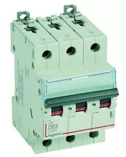 Legrand DX3 Leitungsschutzschalter D-Charakteristik 63A 3-polig 10kA (409505)