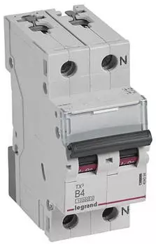 Legrand TX3 Leitungsschutzschalter B 4A 1P+N 10kA (404094)