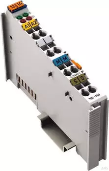 Wago 2-Kanal-Analogausgang DC 0&ndash;10V, 10Bit, lichtgrau (750-560)