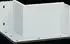 Hager Wandanschlussstück 2-seitig 100x150mm weiß pulverbeschichtet (FWKP100150W2R9016)