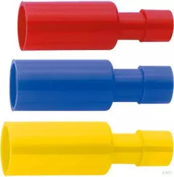 Klauke Rundstecker 0,5-1mm&sup2; rot (1020V)