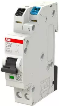 ABB SNX201-C16 Sicherungsautomat C-Charakteristik 6kA 1P+N 16A (2CSS255301R0164)