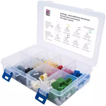 TRU Components Aderendhülsen-Sortiment 0,75–16mm² teilisoliert 300-teilig (T1903C035)