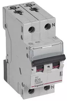 Legrand TX3 Leitungsschutzschalter B25A 1P+N 10kA 2TE (404100)
