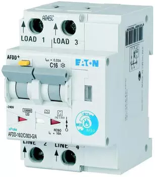 Eaton AFDD-16/2/C/003-G/A Brandschutzschalter 2-polig 16A 30mA Typ G/A (MB-300152)