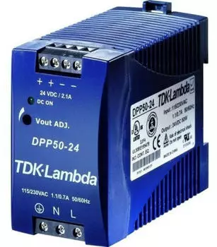 TDK-Lambda DPP50-48 Hutschienen-Netzteil DIN-Rail 48V/DC 1.05A 50W (DPP50-48)