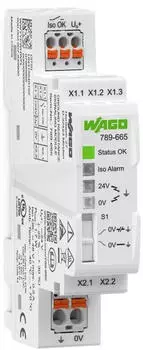 Wago Erdwiderstand-Signalisierungsmodul Erdschlussalarm DC 24V (789-665)