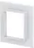 OBO Bettermann Wandabschlussblende geschlossen 158x178x25mm Aluminium reinweiß RAL 9010 (6279020)
