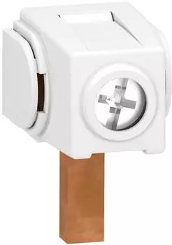 Schneider Electric Einspeiseklemme Steg kurz f&uuml;r Doppel-Anschlussklemme, 4-polig (A9XPCD04)