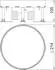 OBO Bettermann RKR2 4V 20 Runde Kassette blind D=215mm (7409088)