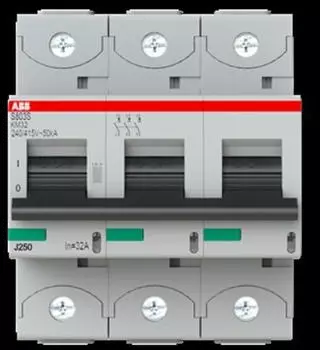 ABB S803S-KM32 Hochleistungsautomat 32A Icu=50kA magnetische Ausl&ouml;sung (2CCS863001R0536)