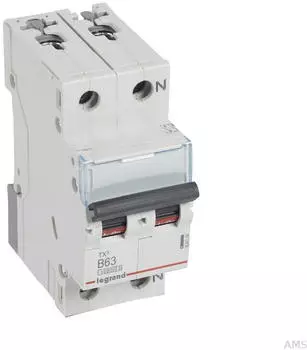 Legrand TX3 Leitungsschutzschalter B 63A 1P+N 10kA (404104)