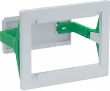 Hager SM002 T&uuml;r-Einbaurahmen f&uuml;r Messger&auml;t/Z&auml;hler 4PLE (SM002)