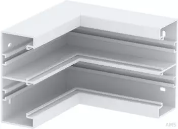 OBO Bettermann GK-IS53130RW Inneneck starre Form 175x175x130mm PVC reinwei&szlig; RAL 9010 (6113240)